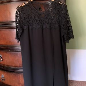 Black cocktail dress